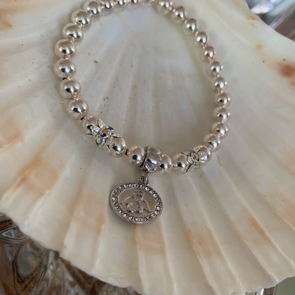 Custom Charmed Memories Open Heart Bracelet